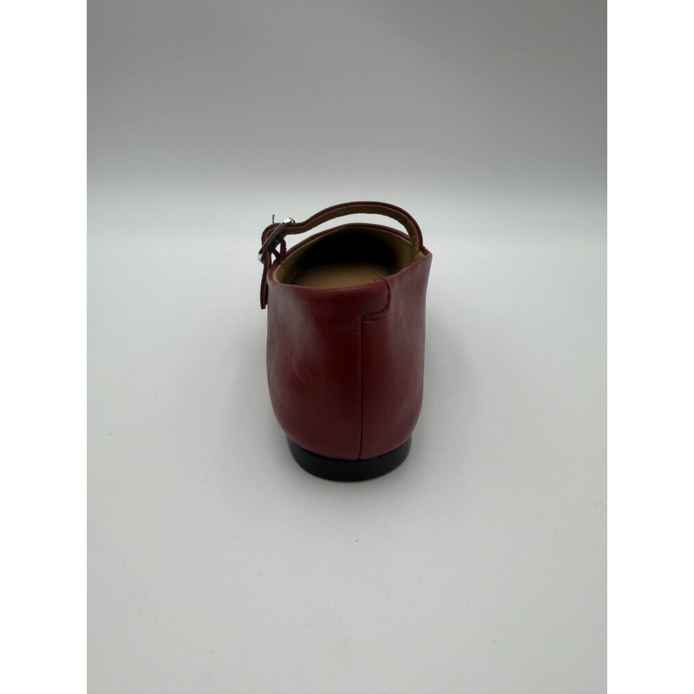 Madewell Mary Jane Flats – Red Leather – Women’s Size 6 - Picture 4 of 8